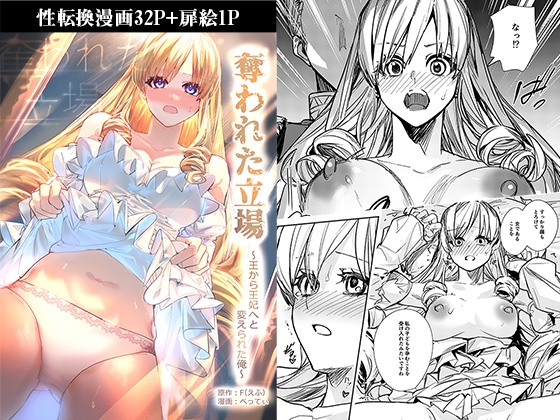 【エロ同人】奪われた立場～王から王妃へと変えられた俺～のトップ画像