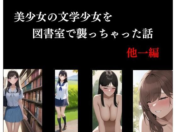 【エロ同人】美少女の文学少女を図書室で襲っちゃった話 他一編のトップ画像