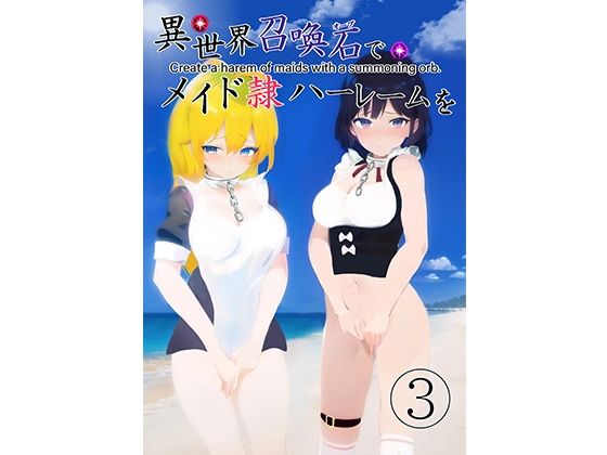 【エロ同人】異世界召喚石でメイド隷ハーレムを 3巻のトップ画像
