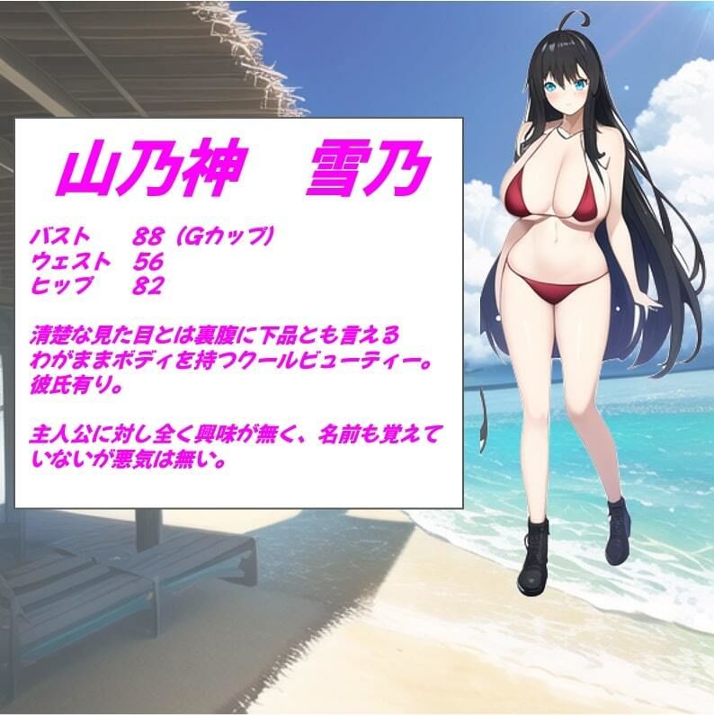 【エロ同人】催●NTR 〜ビーチギャルは俺のもの〜のトップ画像