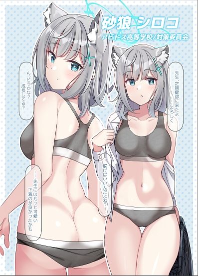 【エロ同人】シャーレ健康診断のトップ画像