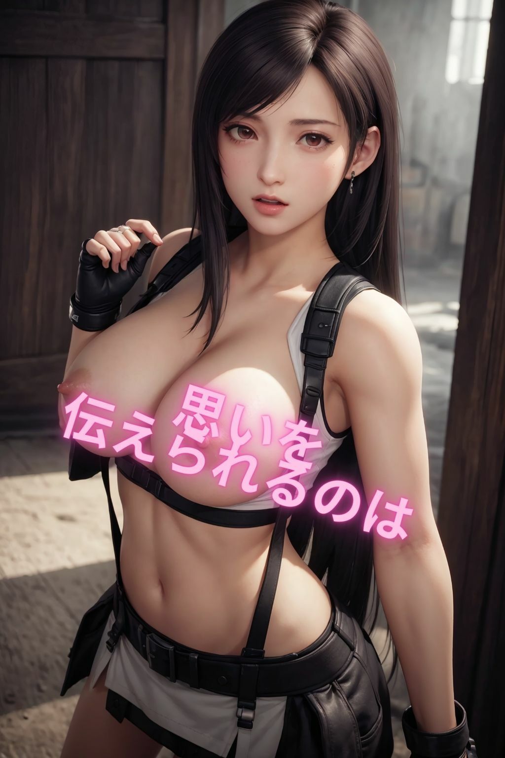 【エロ同人】美少女コスプレイヤーとのオフパコ写真集【FFティフ◯エッチ編】のトップ画像