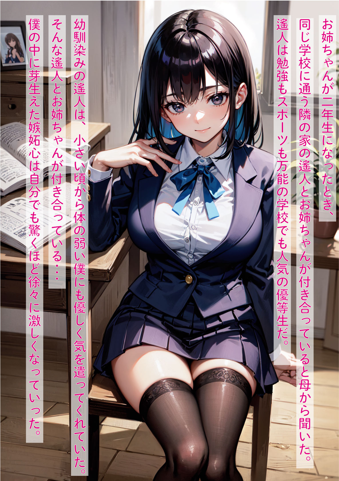 【エロ同人】［NTR］大好きな姉が隣に住む幼馴染みと恋仲になったので、嫉妬した僕が異能…のトップ画像
