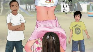 【エロ同人】<漫画と朗読セット>女の子絵本「幼馴染みのあの娘のパンティ」のトップ画像