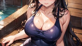 【エロ同人】不倫旅行に連れてきた人妻にいろんなカッコをさせてみたCG集のトップ画像