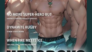 【エロ同人】仮想グラビア雑誌HxEROBOY4号:両者一択のトップ画像