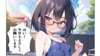 【エロ同人】スク水女子をバックから突き続ける教育的指導 vol1のトップ画像
