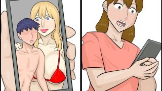【エロ同人】白人ハーフ熟女に寝取られた彼氏のトップ画像