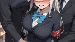 【エロ同人】憧れの風紀委員長は僕のいいなりのトップ画像