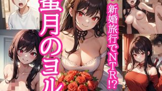 【エロ同人】蜜月のヨル 〜新婚旅行でNTR！？〜のトップ画像