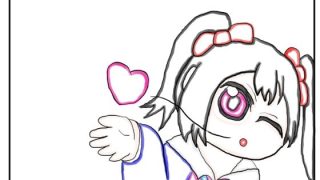 【エロ同人】ラ◯ライブ！2コマ漫画「投げキッスでにこまき」のトップ画像