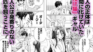 【エロ同人】ギャル猫娘がうちに住み着いてなぜか毎日3P三昧になってしまう話のトップ画像