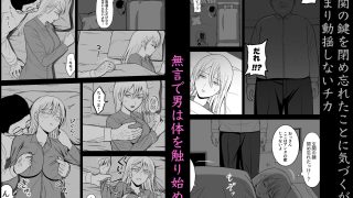 【エロ同人】玄関の鍵を閉め忘れたらのトップ画像