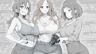 【エロ同人】ライブ配信でイクッ!過激3姉妹の巨根チャレンジ【第3〜4章】のトップ画像