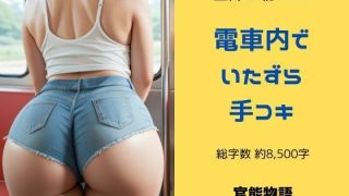 【エロ同人】主婦の秘めごと 〜電車内でいたずら手コキ〜のトップ画像