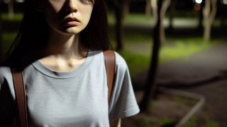 【エロ同人】レ●プ魔は貴方を見ている:夜道を一人で歩く貴方【性的暴行】のトップ画像