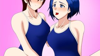 【エロ同人】姉さん達がスク水で百合えっちするための島の話   クリ吸引連続絶頂のトップ画像