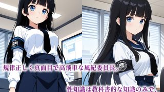【エロ同人】催●アプリで堕ちる優等生風紀委員 〜規律と羞恥が育む奉仕快感堕ち〜のトップ画像
