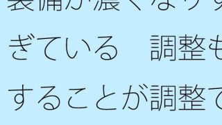 【エロ同人】装備が濃くなりすぎている  調整もすることが調整でないような状況・・・のトップ画像