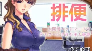 【エロ同人】排便〜人間用ペットシーツのテスターにされた美人秘書【ミニ小説】のトップ画像