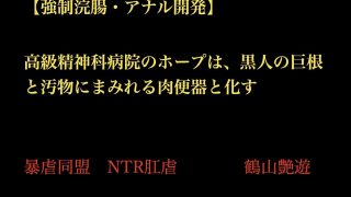【エロ同人】【強●浣腸・アナル開発】高級精神科病院のホープは、黒人の巨根と汚物にまみれ…のトップ画像