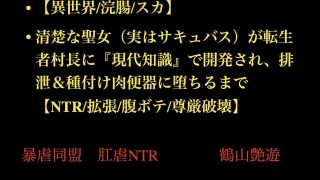 【エロ同人】【異世界/浣腸/スカ】清楚な聖女（実はサキュバス）が転生者村長に『現代知識…のトップ画像