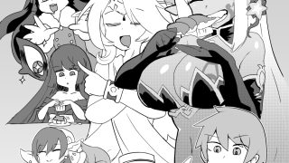 【エロ同人】もんむす・くえすと!4コマとエッチなマンガ劇場ネタバレ編2のトップ画像