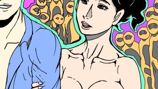【エロ同人】貪られた美人妻のトップ画像