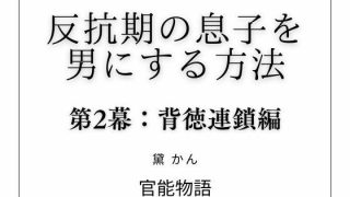 【エロ同人】反抗期の息子を男にする方法 第2幕:背徳連鎖編のトップ画像
